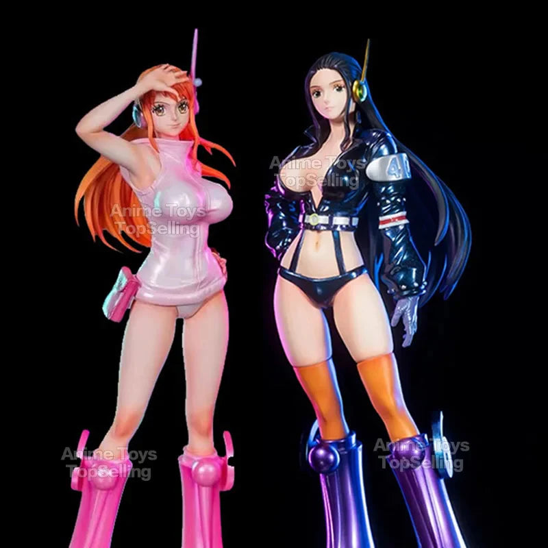 One Piece Robin & Nami Figure: 26cm Anime Action Statue