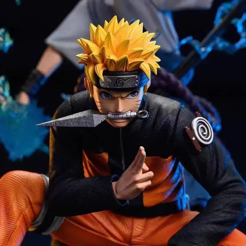 Naruto Action Figures: GK Uzumaki & Sasuke PVC Model