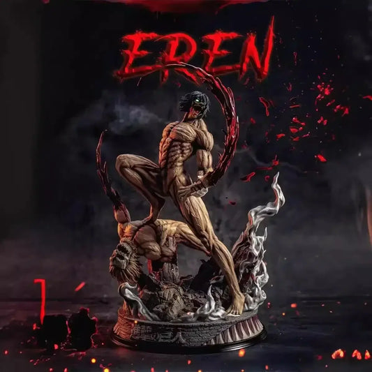 Eren Jaeger Figure: 29cm Attack on Titan Anime Statue