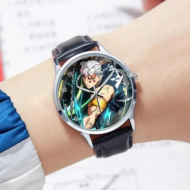 Demon Slayer Watch: Muichirou & Rengoku Business Timepiece by Infinite Visibility