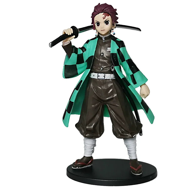Demon Slayer Figures: Tanjiro & Nezuko Warrior Action Models