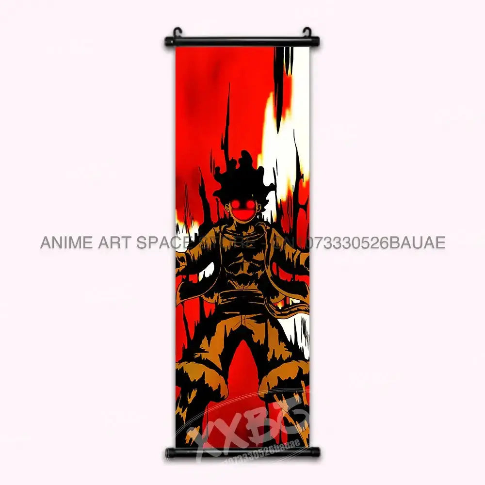 One Piece Hanging Painting Luffy Ace Sabo Shanks Wall Art by Infinite Visibility