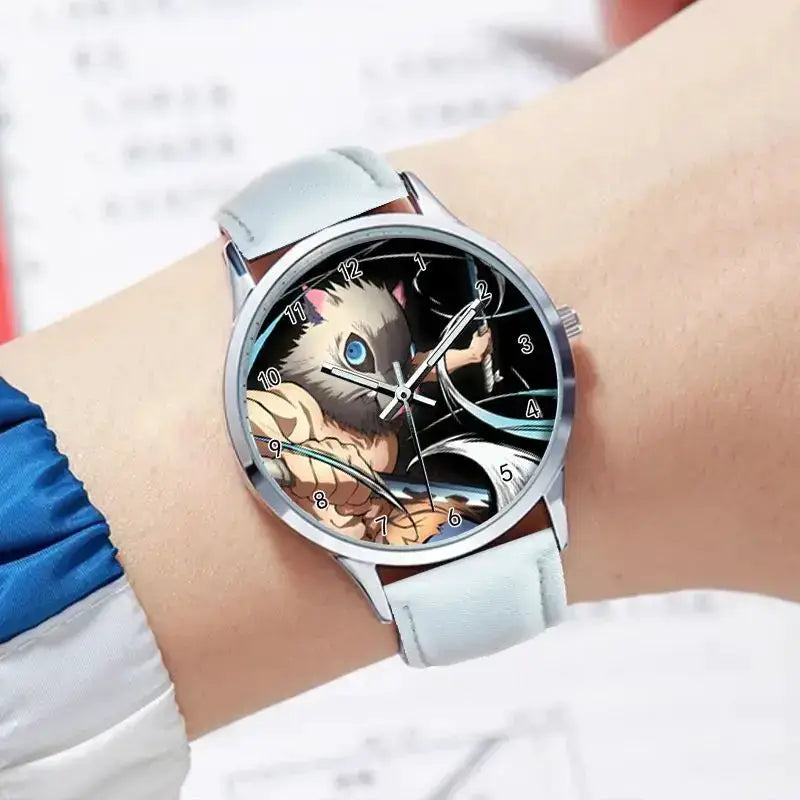 Demon Slayer Watch: Muichirou & Rengoku Business Timepiece by Infinite Visibility
