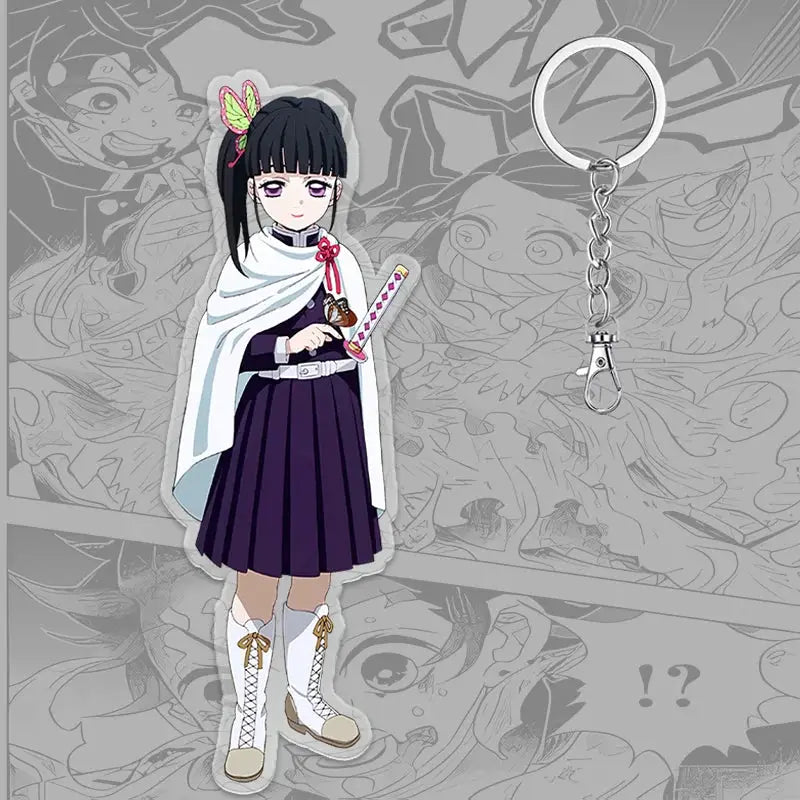 Demon Slayer Keychain: Tanjiro 6cm Acrylic Bag Pendant by Infinite Visibility