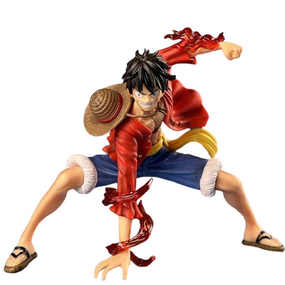 One Piece Luffy Figures: 20cm Battle Style PVC Model