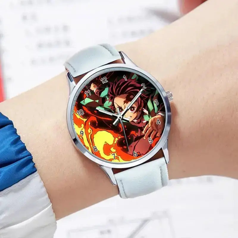 Demon Slayer Watch: Muichirou & Rengoku Business Timepiece by Infinite Visibility