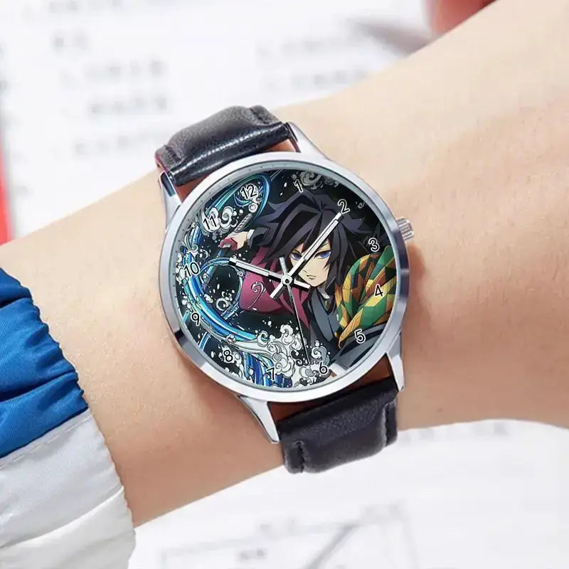 Demon Slayer Watch: Muichirou & Rengoku Business Timepiece by Infinite Visibility
