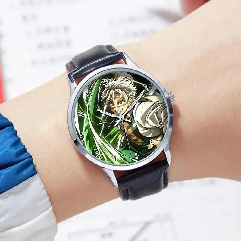 Demon Slayer Watch: Muichirou & Rengoku Business Timepiece by Infinite Visibility