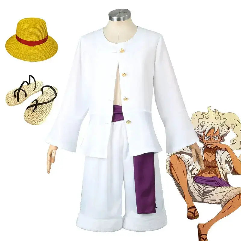 Monkey D Luffy Cosplay Costume One Piece Egghead Suit by Infinite Visibility