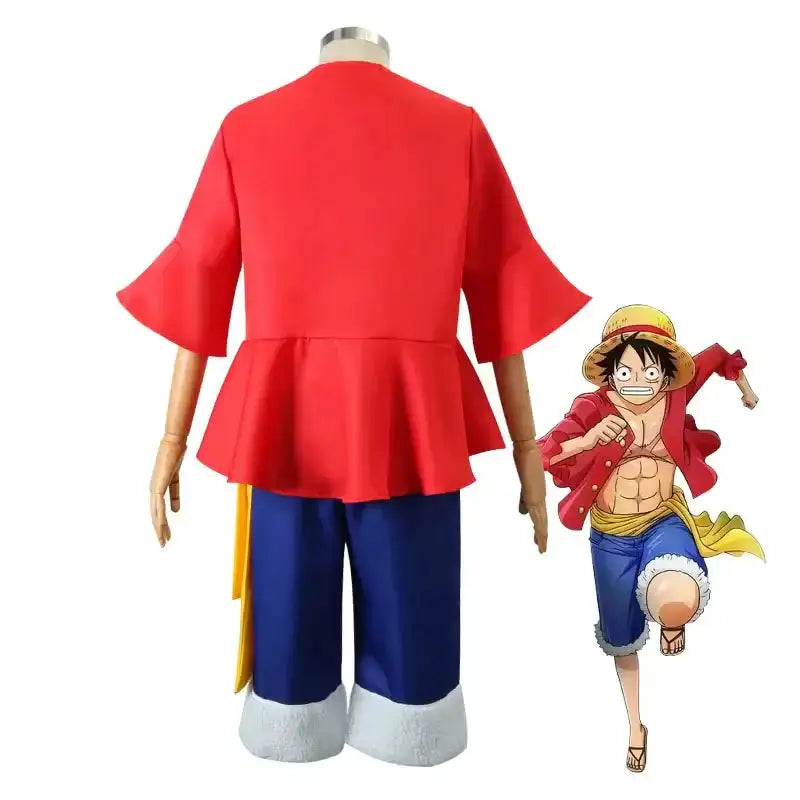 Monkey D Luffy Cosplay Costume One Piece Egghead Suit by Infinite Visibility