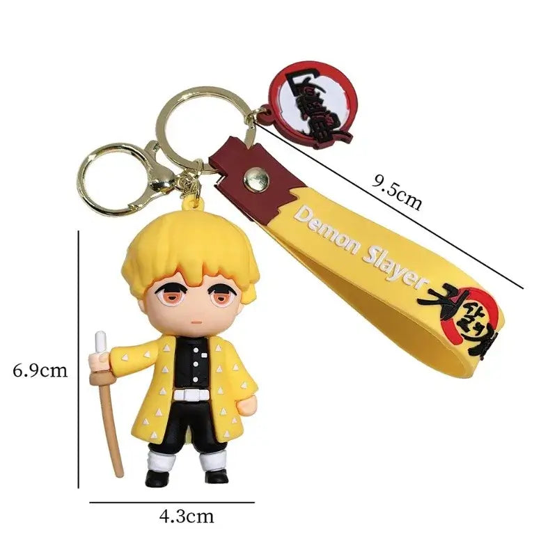 Demon Slayer Keychains: Cute Anime Car & Bag Pendant Accessories by Infinite Visibility