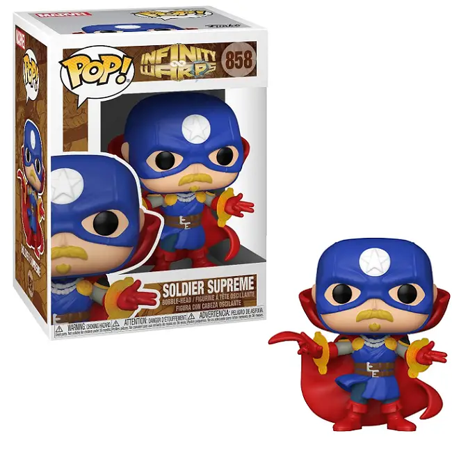 POP! Marvel: Infinity Warps - Soldier Supreme by THE MIGHTY HOBBY SHOP