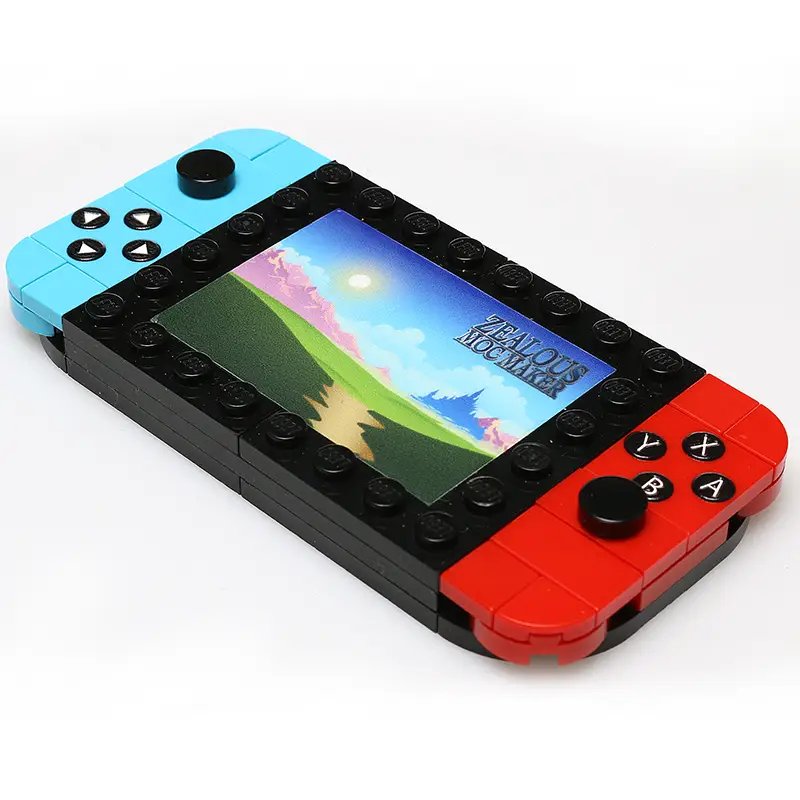 Custom Pretendo 2017 Handheld Console Building Set made using LEGO parts by B3 Customs
