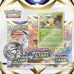 Pokemon: Brilliant Stars 3-Pack Blister
