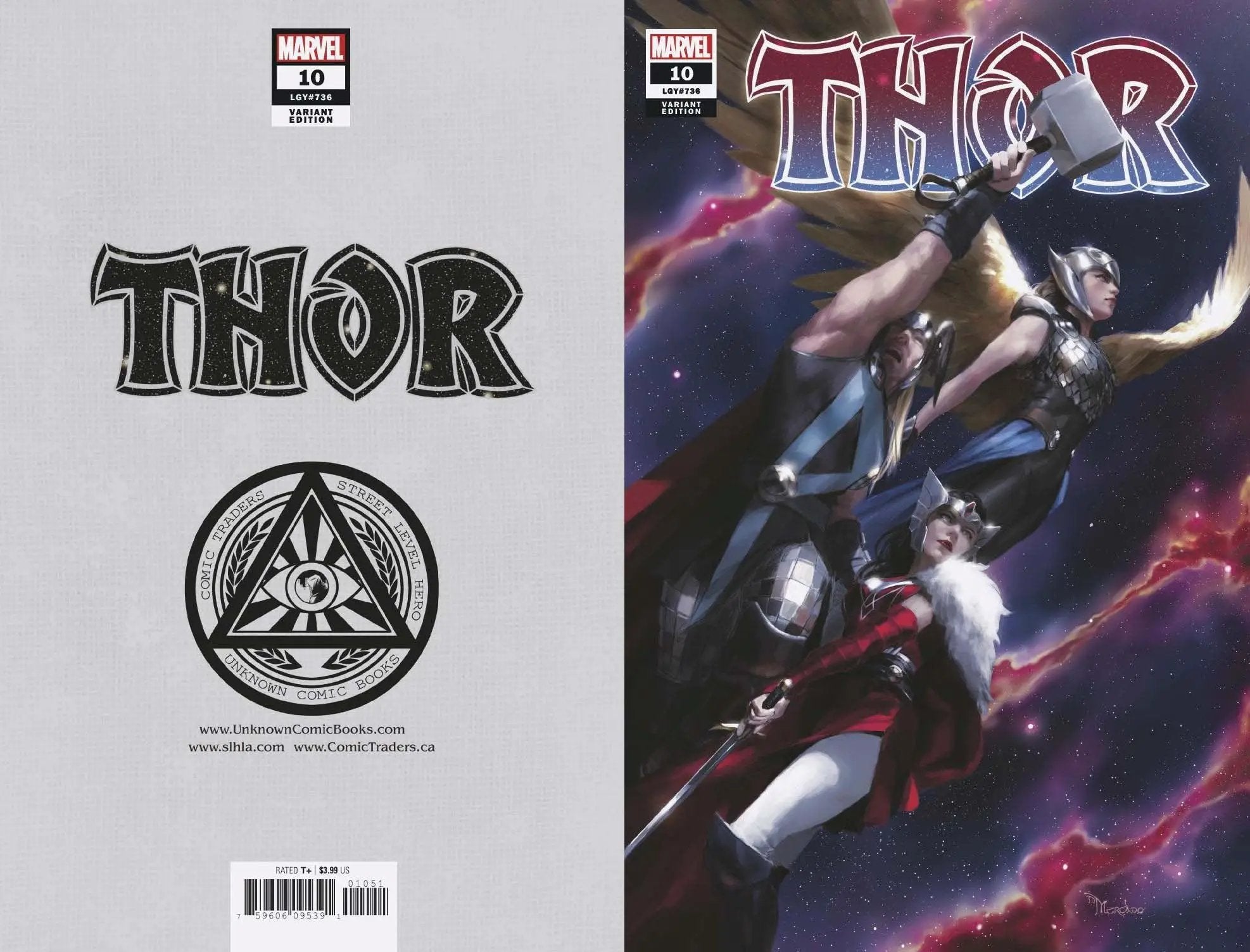 Thor #10 Unknown Comics Miguel Mercado Exclusive Var (12/02/2020) by Unknown Comic Books