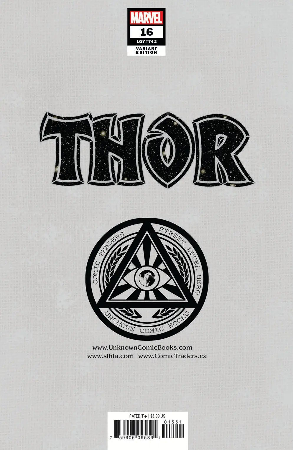 Thor #16 Unknown Comics Gabirele Dell'Otto Exclusive Var (08/25/2021) by Unknown Comic Books