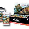 Avatar: The Last Airbender Jumpstart Booster Pack from The Mighty Hobby Shop, featuring colorful game cards and character artwork.