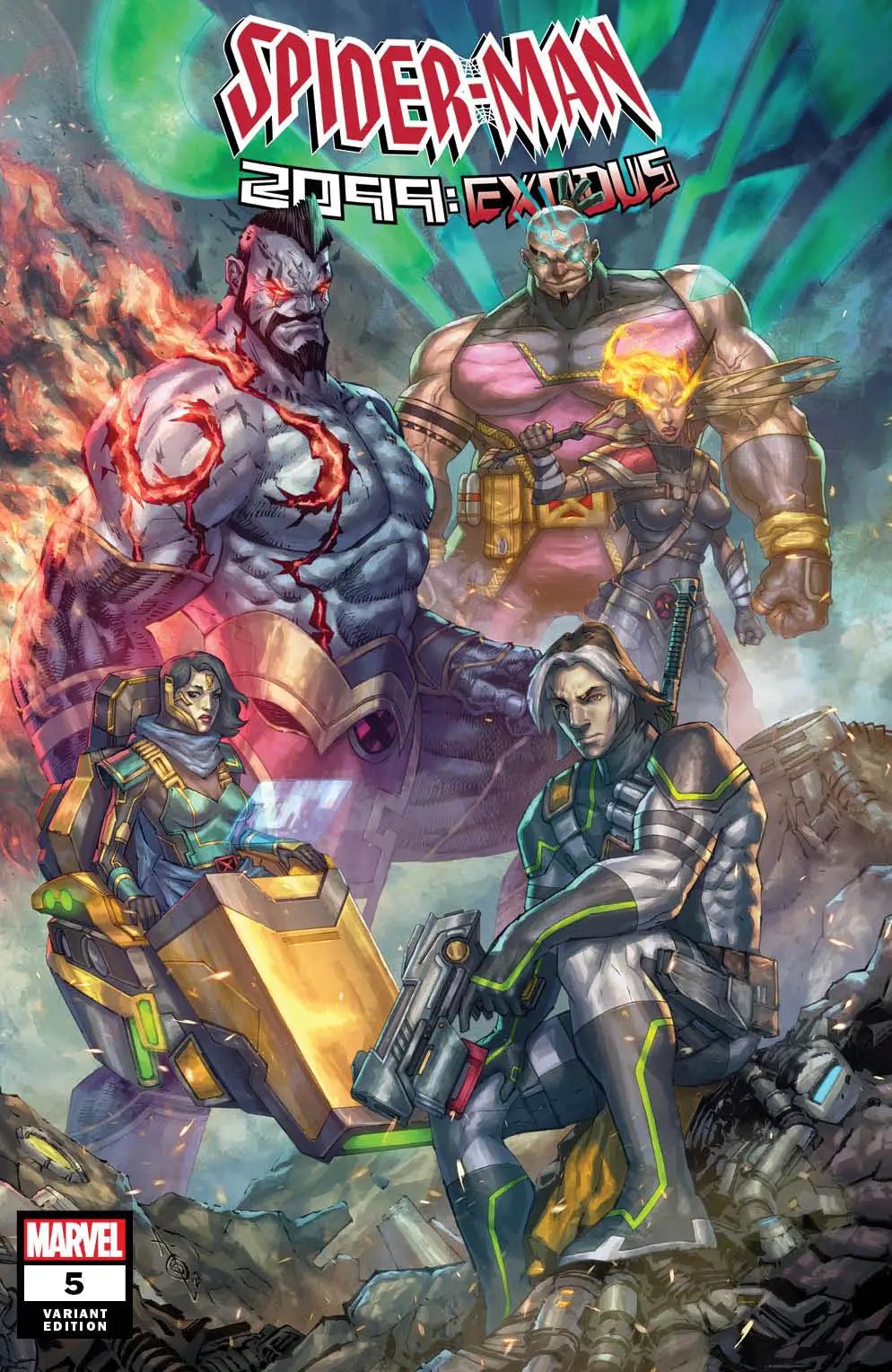 Spider-Man 2099: Exodus #5 Unknown Comics Alan Quah Exclusive Var (08/03/2022) by Unknown Comic Books