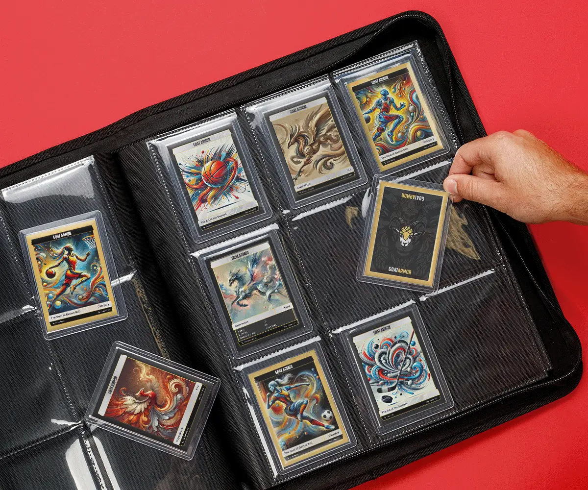 9 Pocket TopLoader Binder by Goat Armor