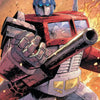 Transformers #8 Virgin Exclusive comic book cover featuring artwork by Tyler Kirkham, published by Jams Fortress Comics.