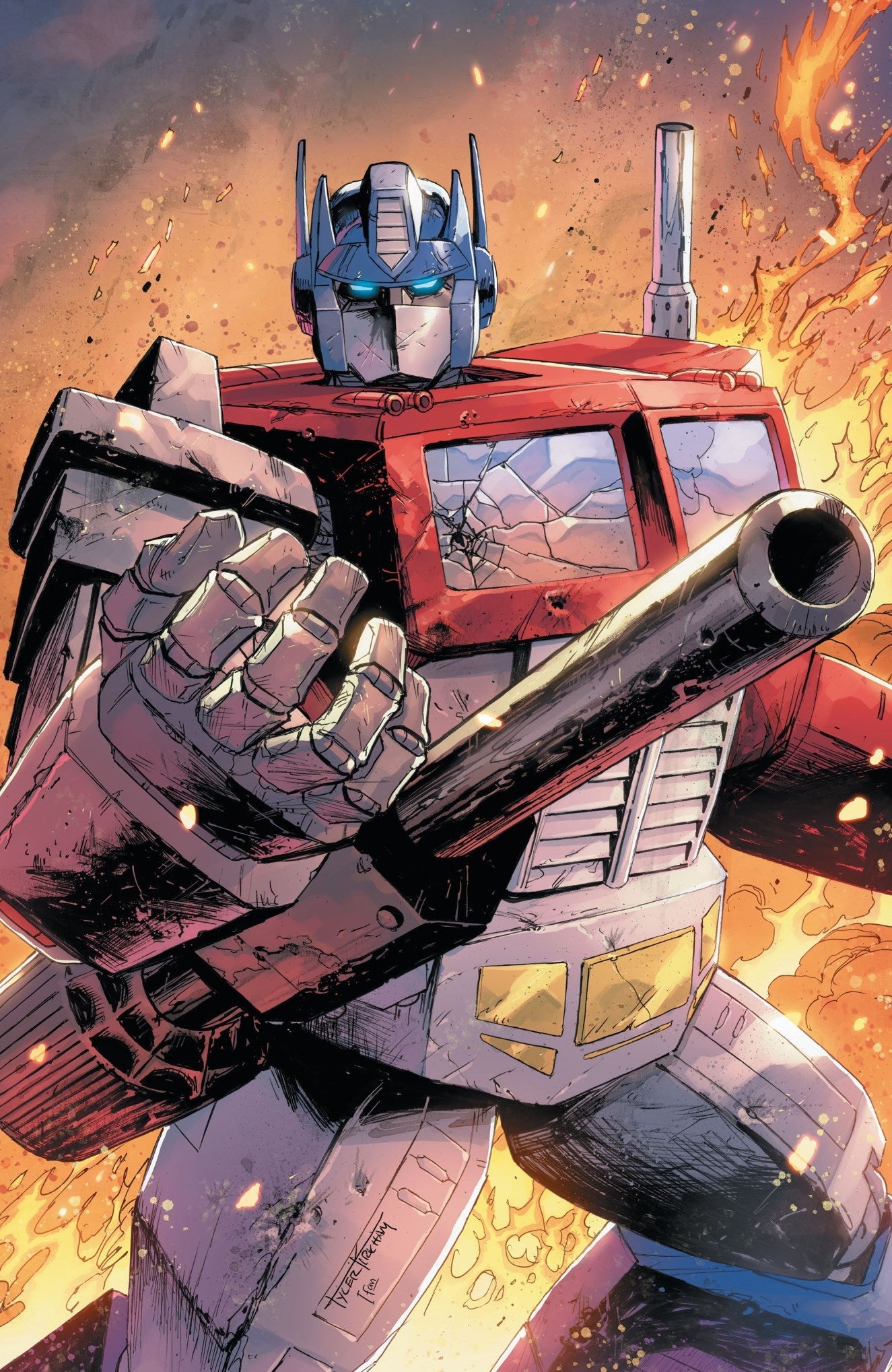 TRANSFORMERS #8  VIRGIN EXCLUSIVE TYLER KIRKHAM
