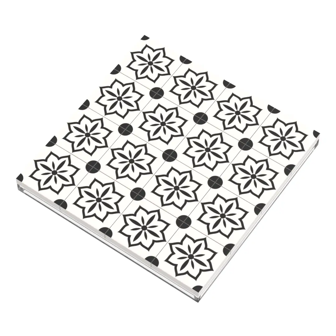 Turkish Kitchen Flooring / Wallpaper #3 - B3 Customs® Printed 2x2 Tile by B3 Customs