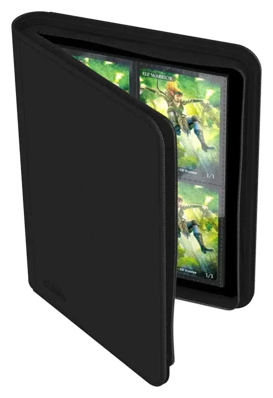 ZIPFOLIO 160 8-pocket Xenoskin storage wallet, durable and compact for trading cards, by THE MIGHTY HOBBY SHOP.