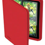 Zipfolio 160 8-pocket Xenoskin card holder with black exterior and clear pockets for organized card storage.