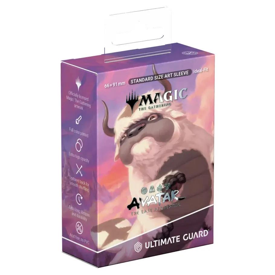 Deck protector featuring Avatar the Last Airbender Appa from Magic the Gathering, with colorful artwork and sturdy card sleeves.