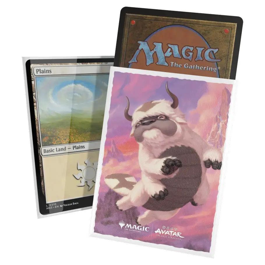Magic the Gathering Avatar The Last Airbender Appa deck protector with Aang’s companion design, featuring colorful Airbender artwork.