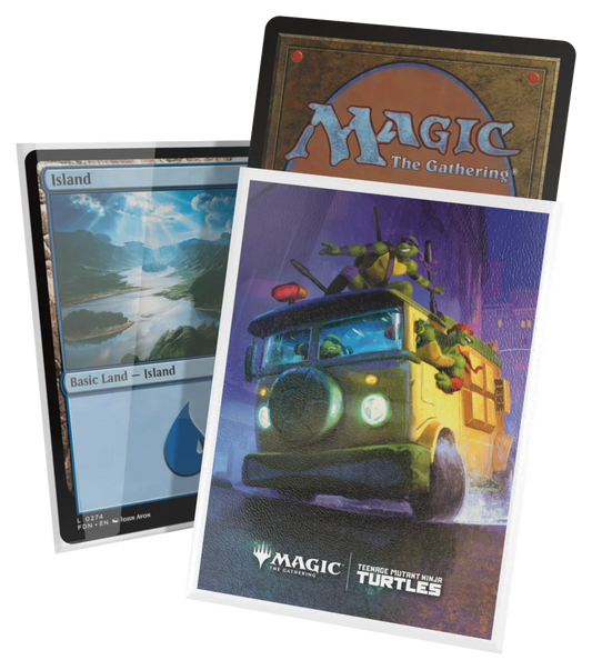 ART SLEEVES MAGIC: THE GATHERING | TEENAGE MUTANT NINJA TURTLES - TURTLE VAN