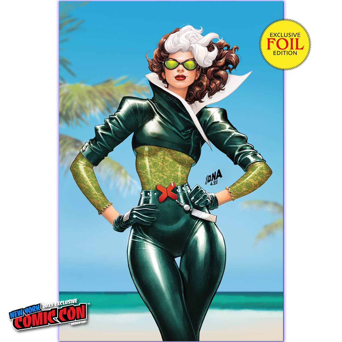 [FOIL] UNCANNY AVENGERS #2 [FALL] UNKNOWN COMICS DAVID NAKAYAMA EXCLUSIVE FOIL NYCC VIRGIN VAR (10/25/2023) by Unknown Comic Books