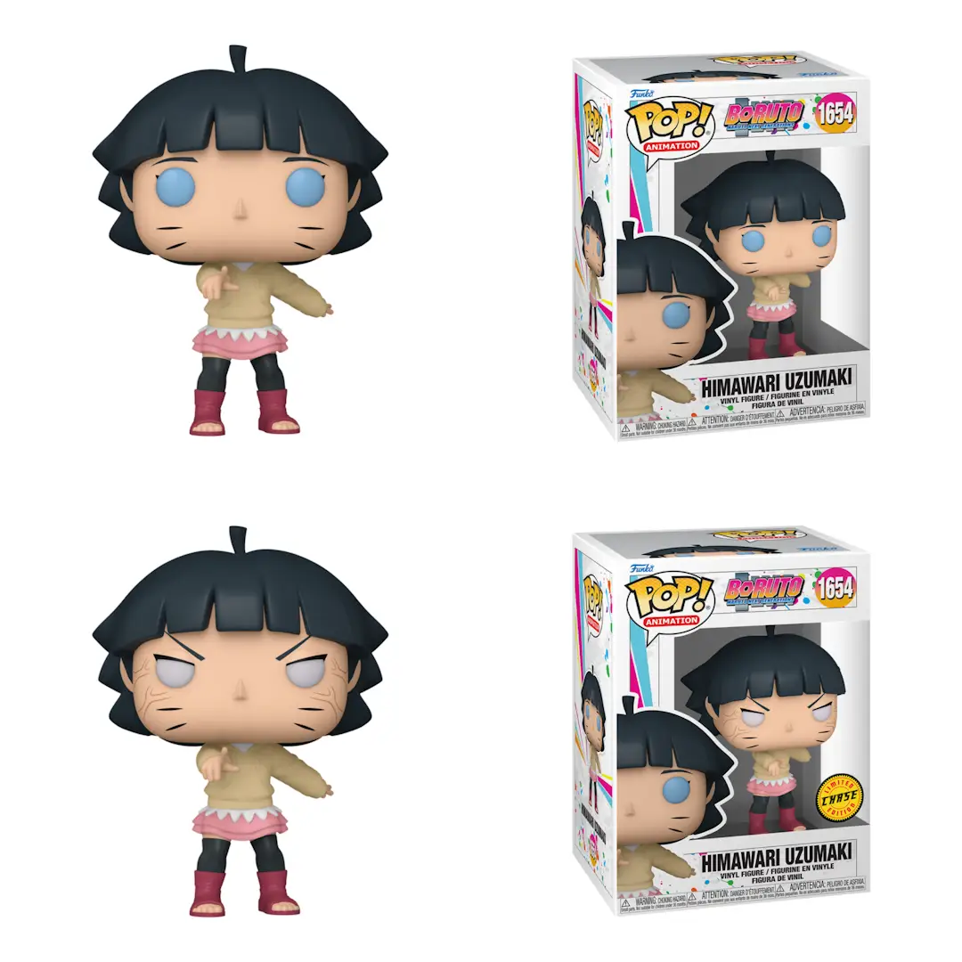 Pre-order POP! Animation Boruto Himawari Chase Bundle figure from THE MIGHTY HOBBY SHOP, featuring detailed anime character design.