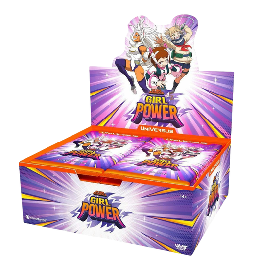 My Hero Academia: Girl Power Booster Box - UniVersus: My Hero Academia: Girl Power (MHA7)