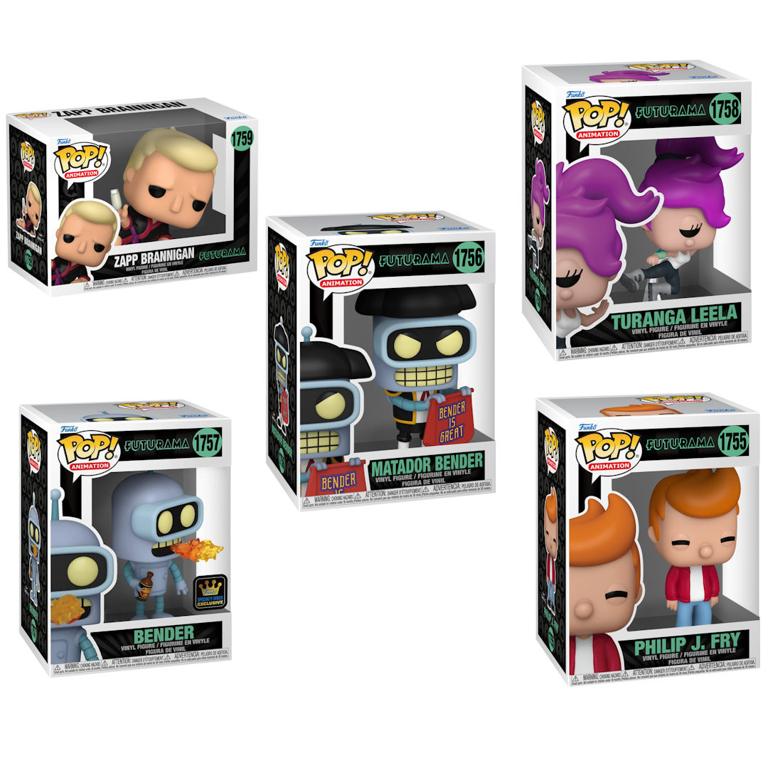 (PRE-ORDER) POP TV: Futurama S4 - Common Bundle (SET OF 5)