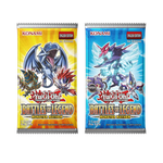 Yu-Gi-Oh! TCG Battles of Legend: Monster Mayhem booster pack from THE MIGHTY HOBBY SHOP featuring colorful card artwork.