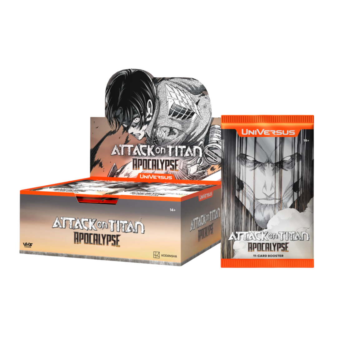 ATTACK ON TITAN: APOCALYPSE BOOSTER PACK by THE MIGHTY HOBBY SHOP