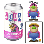 Vinyl SODA Powerpuff Girls Fuzzy Lumpkins figure from THE MIGHTY HOBBY SHOP, featuring colorful cartoon character design.