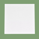 32x32 Base Plate - White - Mil-Blox