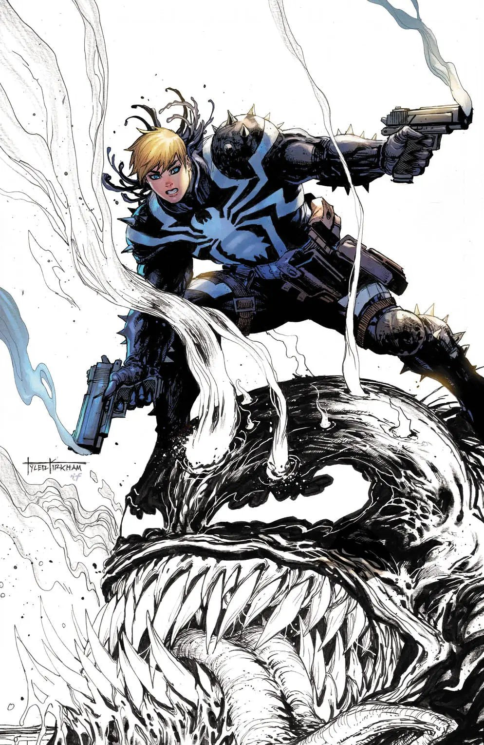 Venom #29 Unknown Comics Tyler Kirkham Exclusive Secret Color Splash Virgin Var by Unknown Comic Books
