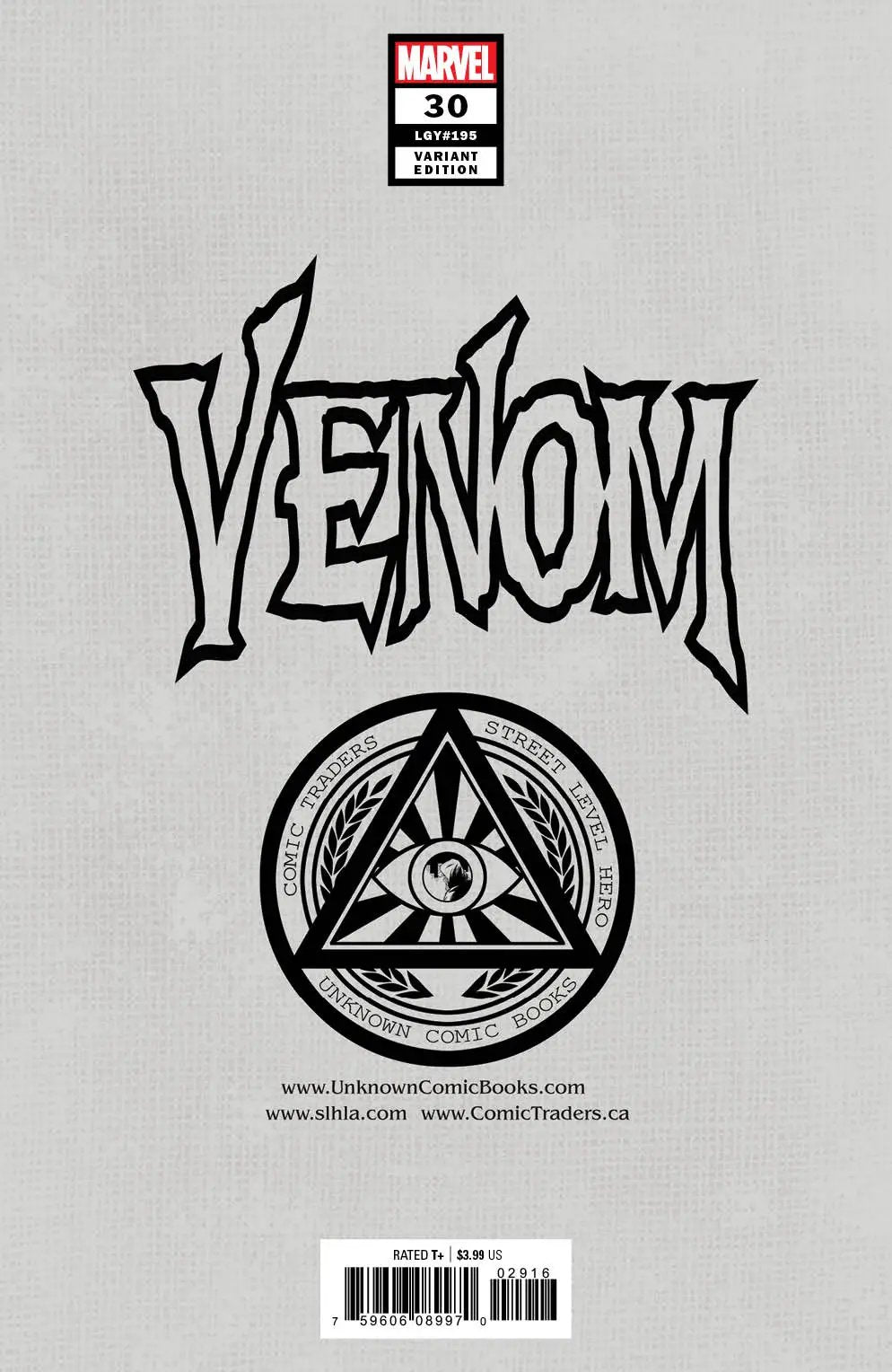 Venom #30 Unknown Comics Tyler Kirkham Exclusive Var (11/18/2020) by Unknown Comic Books