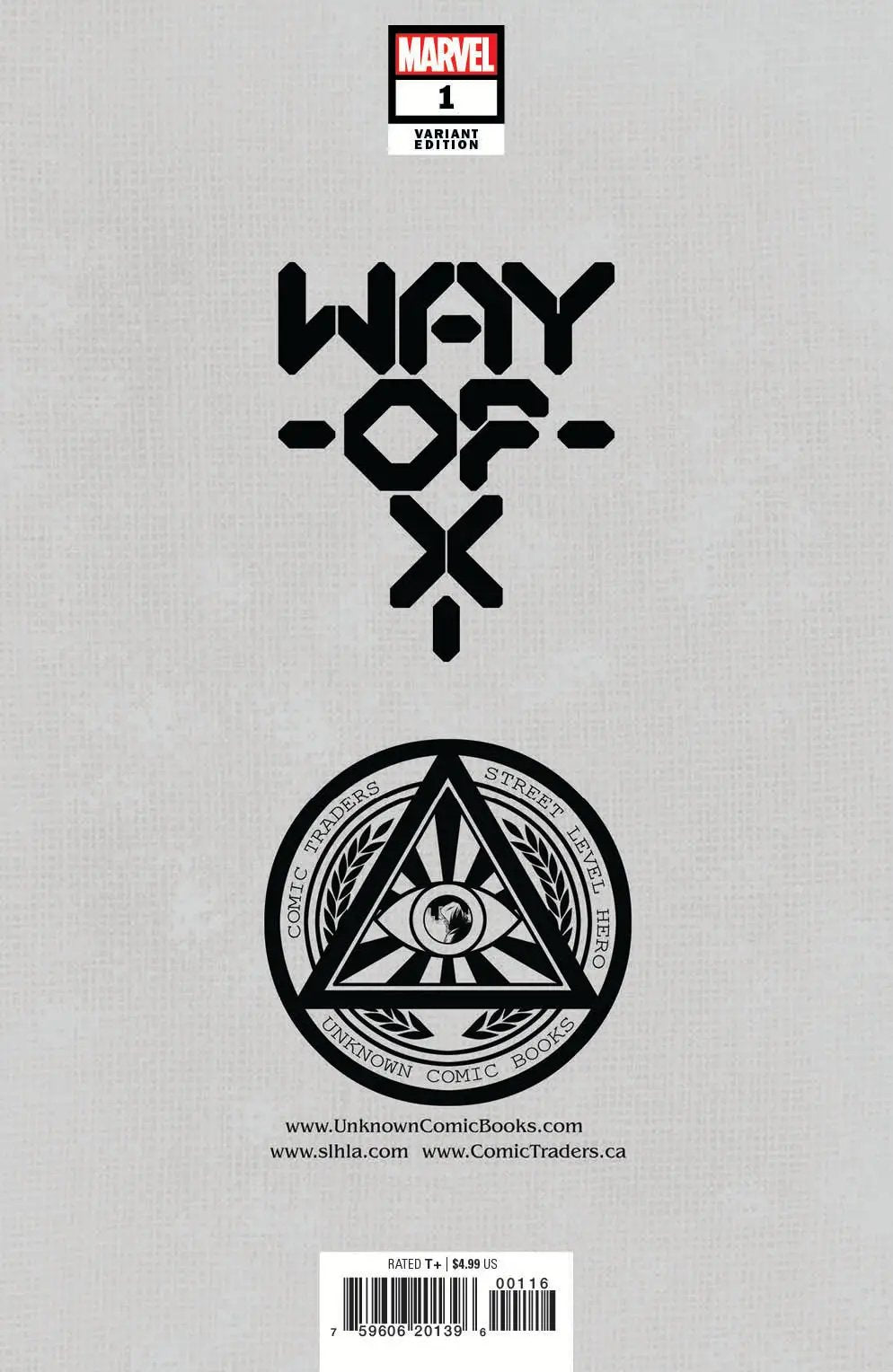 Way Of X #1 Unknown Comics Jay Anacleto Exclusive Virgin Pixie Var (04/21/2021) by Unknown Comic Books