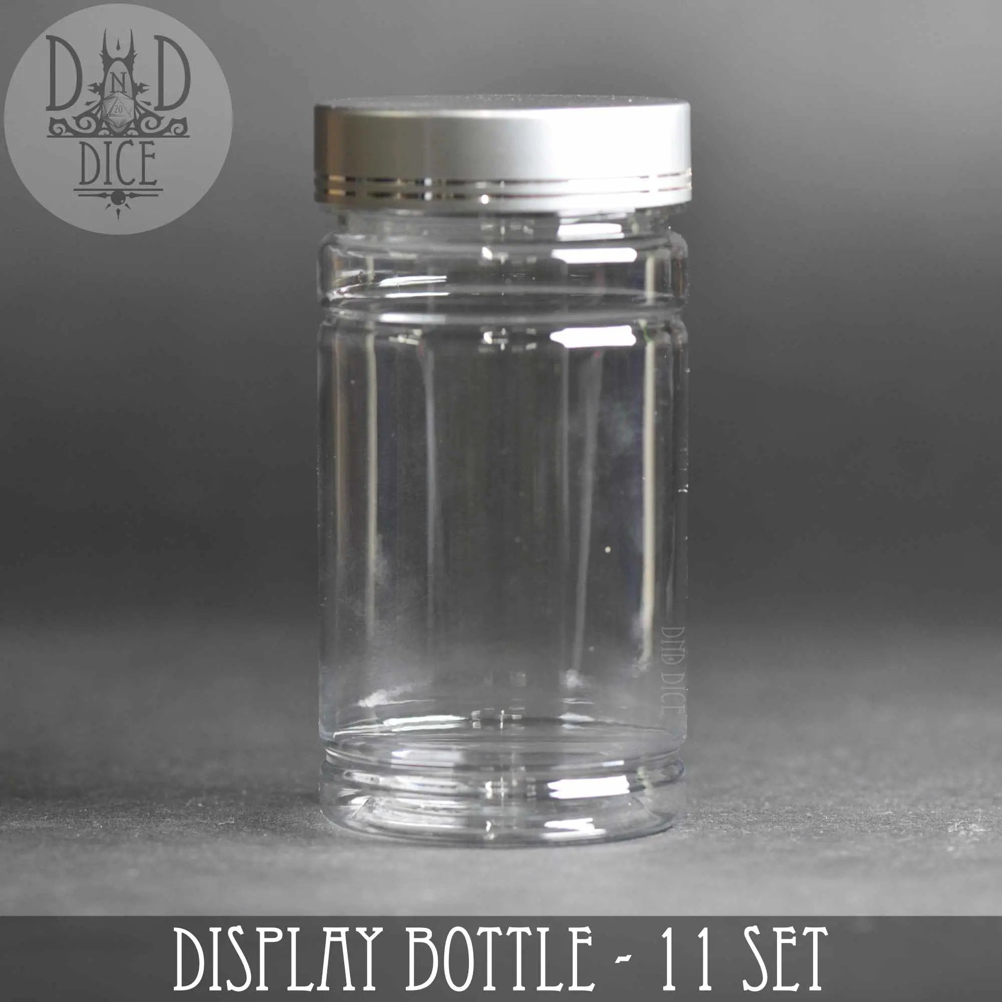 Display Bottle - 7 & 11 Dice Sets by DNDDICE.COM