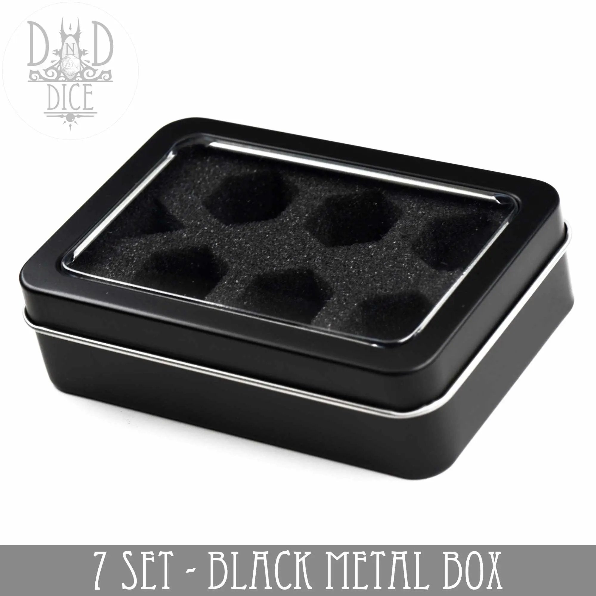 Metal Gift Box - 7 Dice Set by DNDDICE.COM