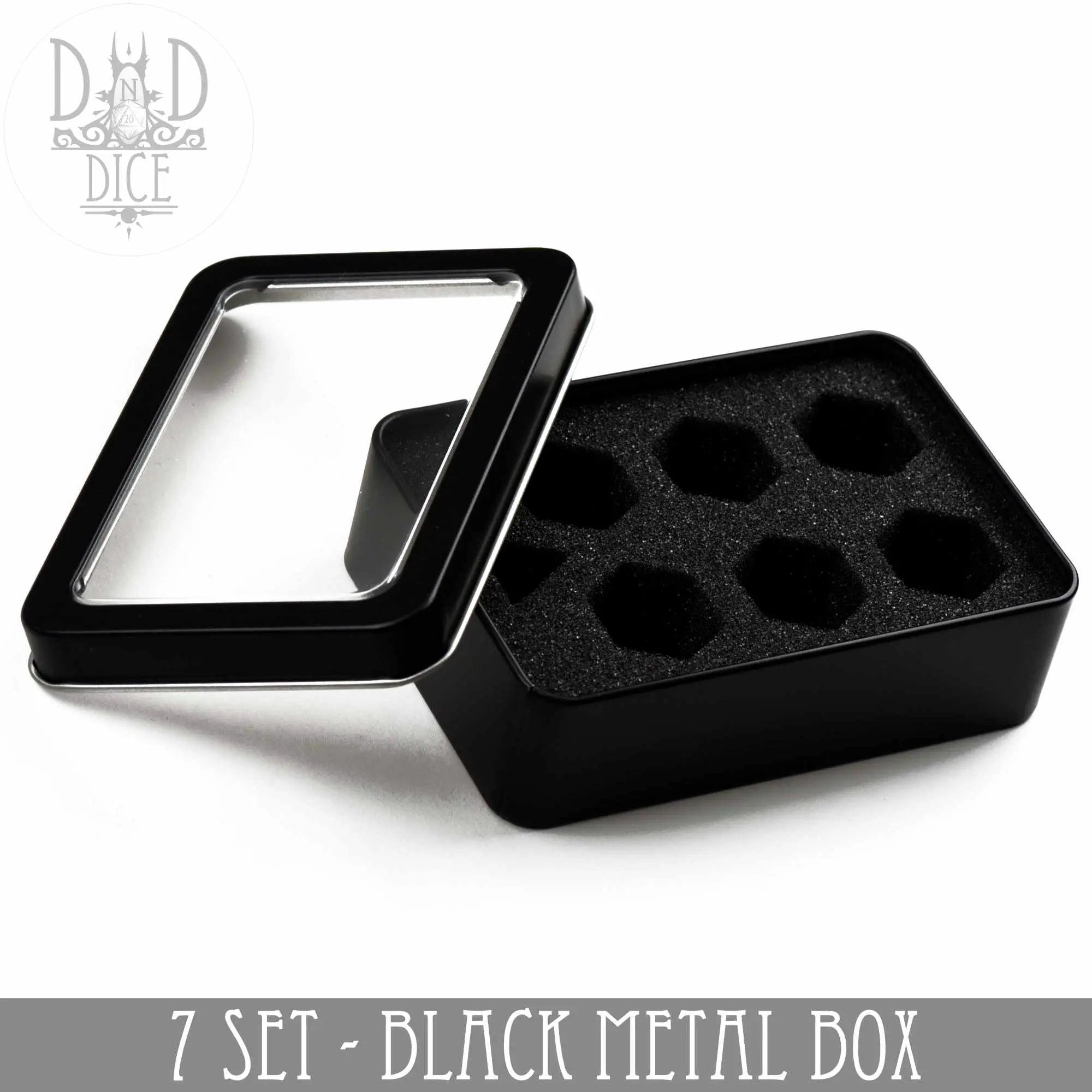 Metal Gift Box - 7 Dice Set by DNDDICE.COM