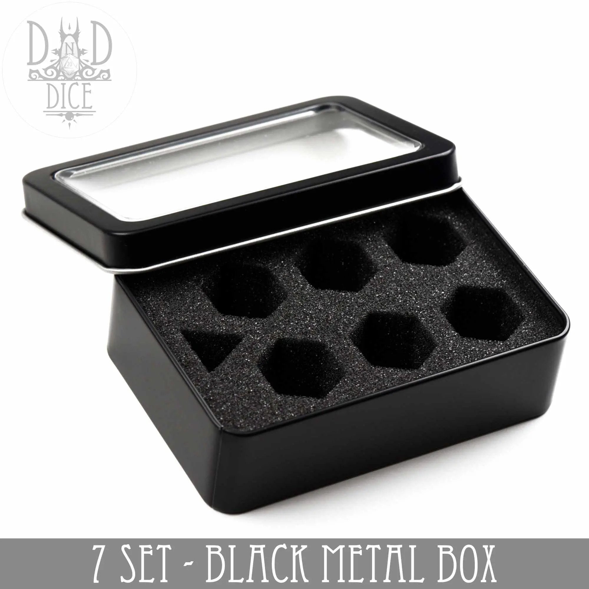 Metal Gift Box - 7 Dice Set by DNDDICE.COM
