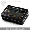 Metal Gift Box - 7 Dice Set by DNDDICE.COM