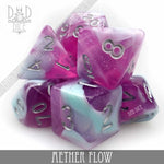 Aether Flow Dice Set by DNDDICE.COM