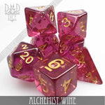 Alchemist Wine Dice Set by DNDDICE.COM