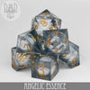 Angelic Essence Liquid Core Dice Set by DNDDICE.COM